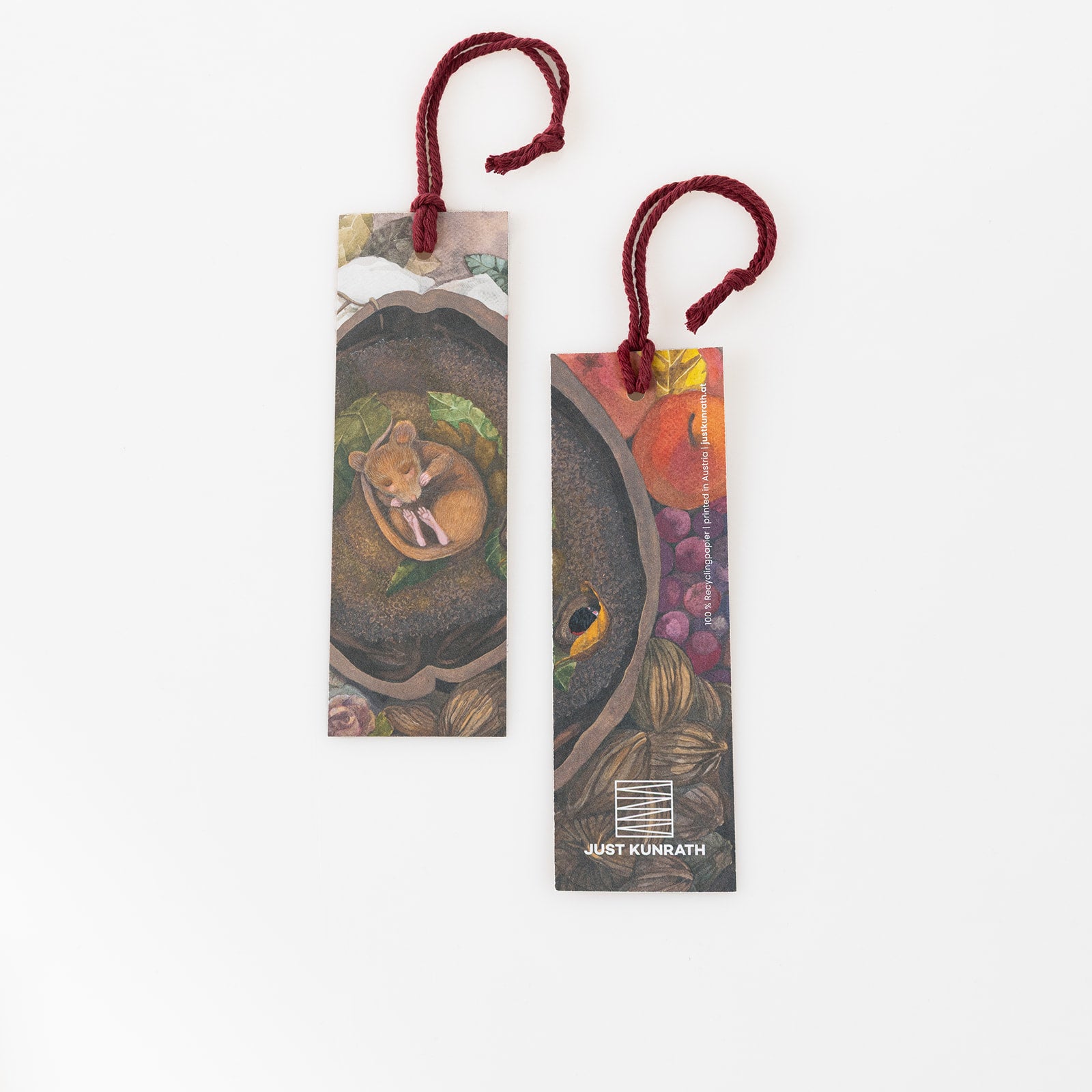 Lesezeichen mit Kordel 