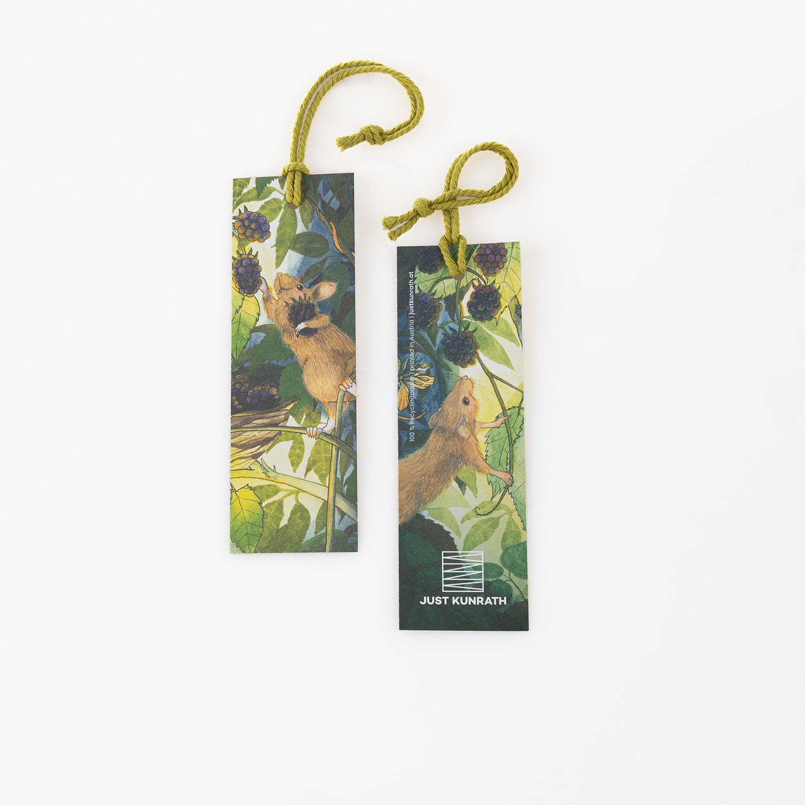 Lesezeichen mit Kordel 