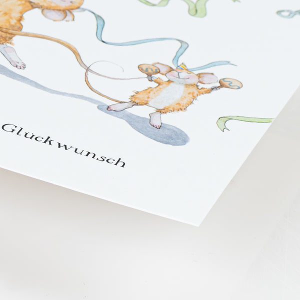 Glückwunschkarte "Herzlichen Glückwunsch"