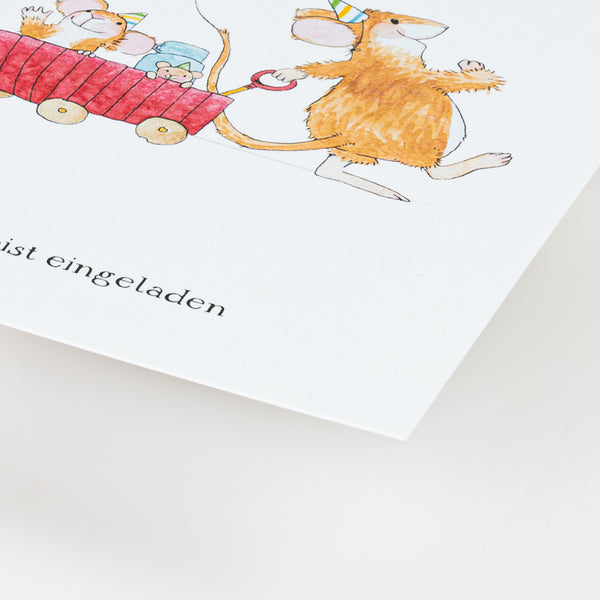 Einladung "Du bist eingeladen" - SET