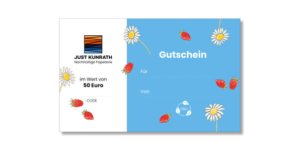 Geschenk Gutschein
