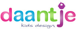 Logo vom Geschäft daantje kids design aus Wien - hier sind die Artikel rund um Luzi Waldmaus und ihre Papeteriekollektion von Anna Just erhältlich.